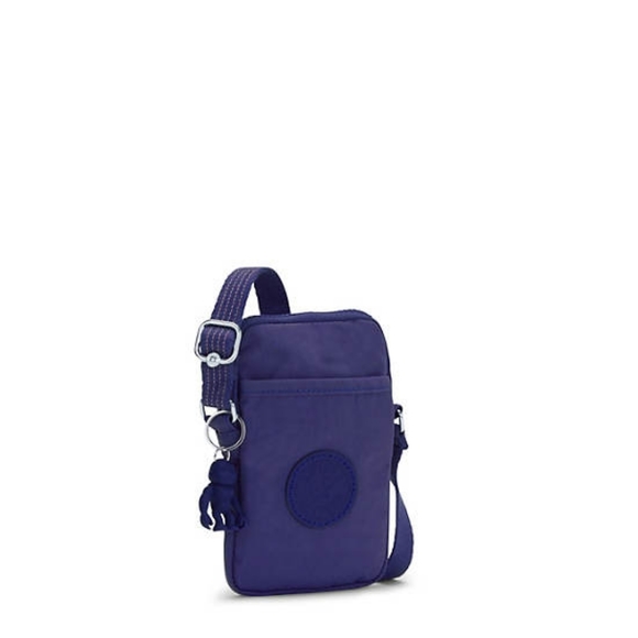 Kipling Tally Crossbody Phone Bag in Galaxy Blue - Picture 6 of 8